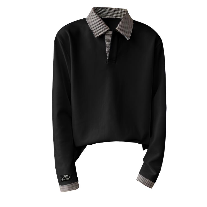 

Футболка Unisex Polo Collar Moderate Heavyweight ZIAREL, черный