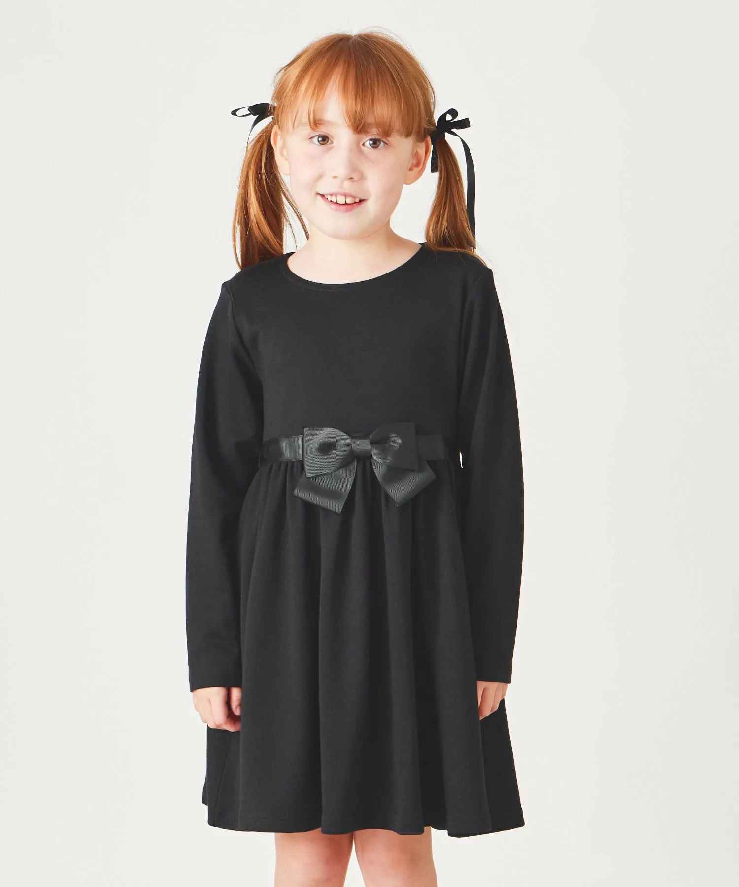 Формальное платье с длинными рукавами Ever Closet, black