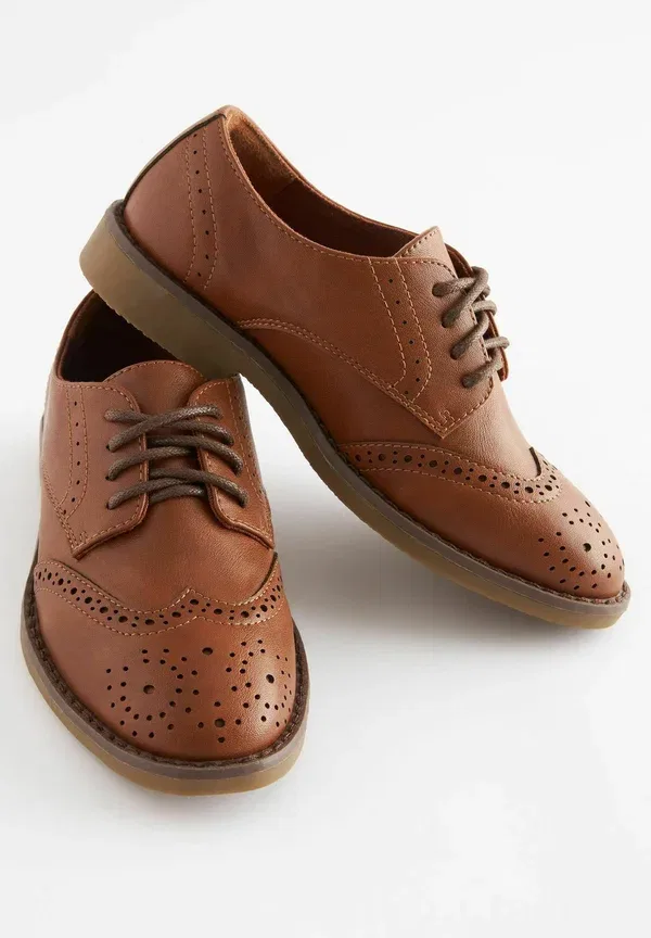 Ботинки повседневные Next Brogues casual lace ups, коричневый — фото 2