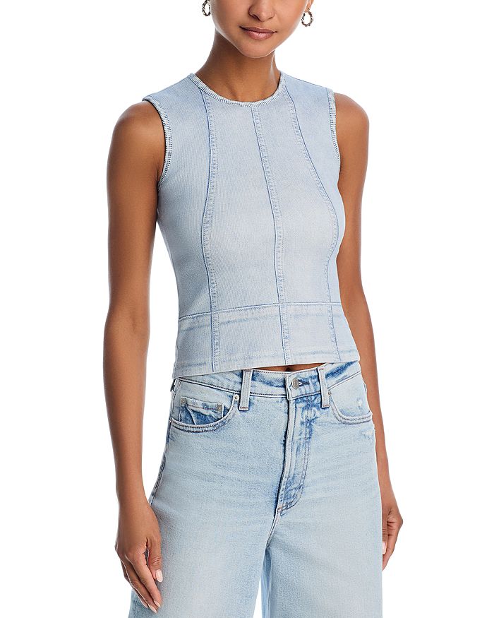 

Майка с рубчиком Miramar rag & bone, синий