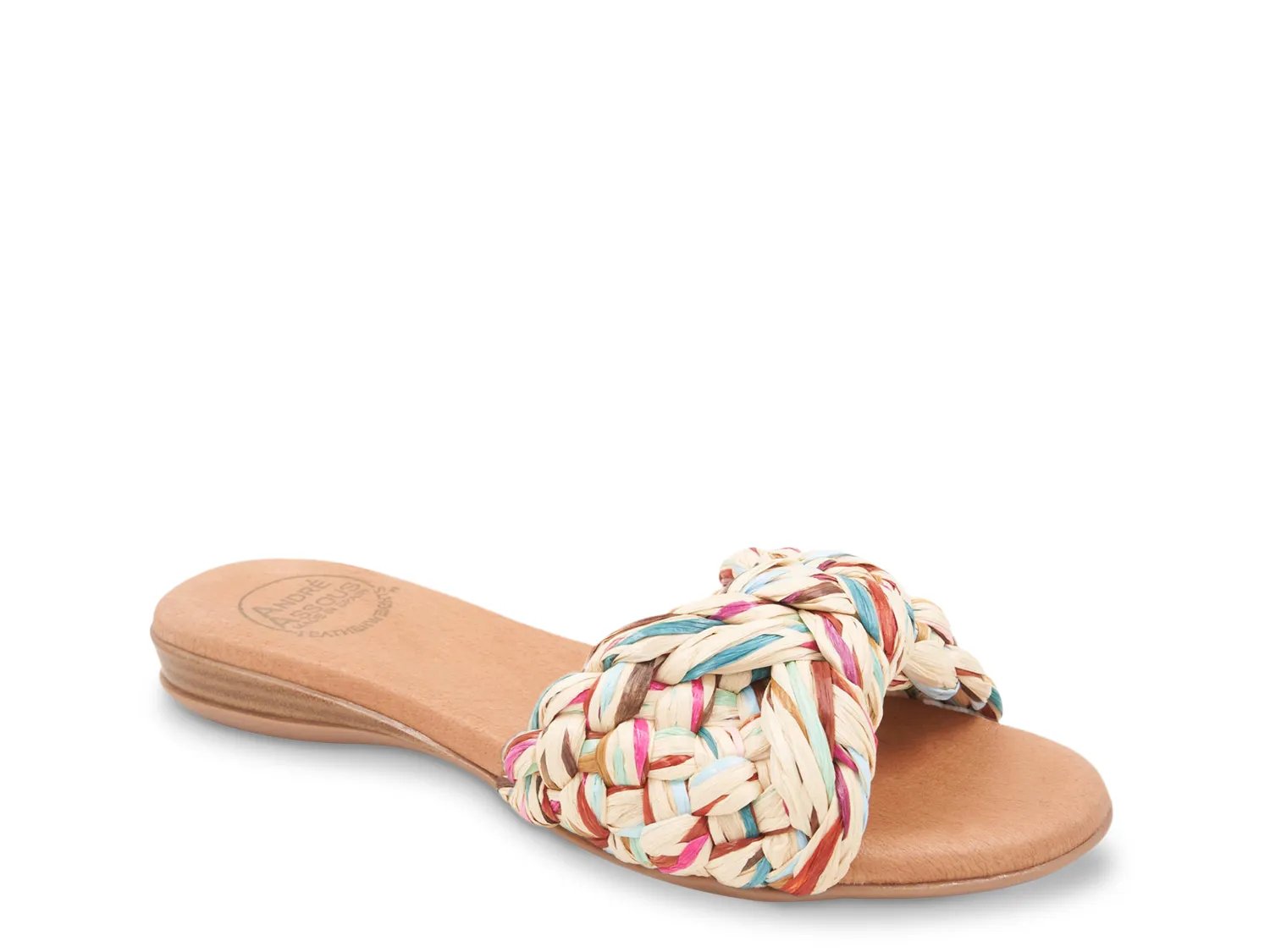 Сандалии Andre Assous Nahala Sandal, Beige Multicolor