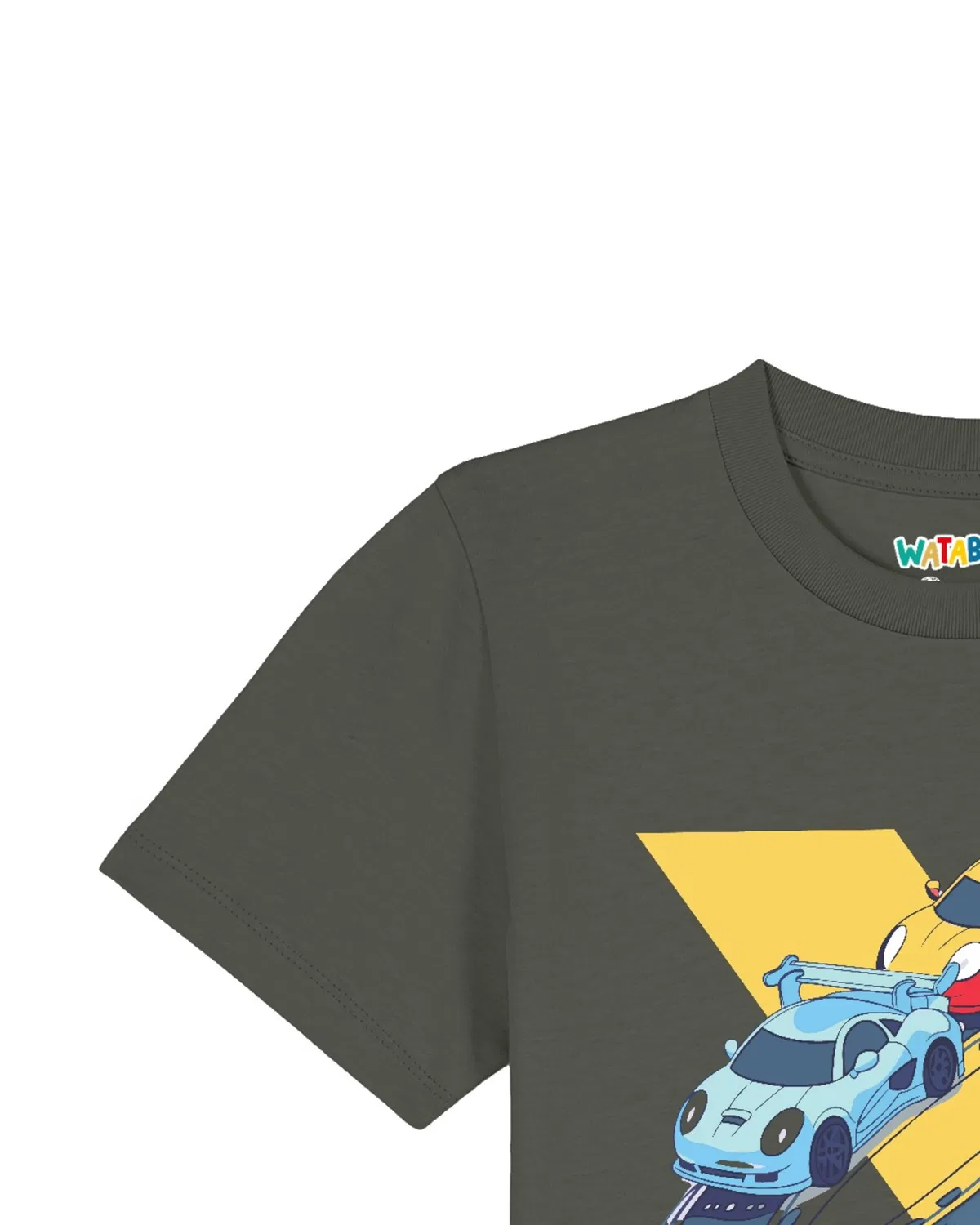 Футболка 'Racing Car' Watabout.Kids, Khaki — фото 3