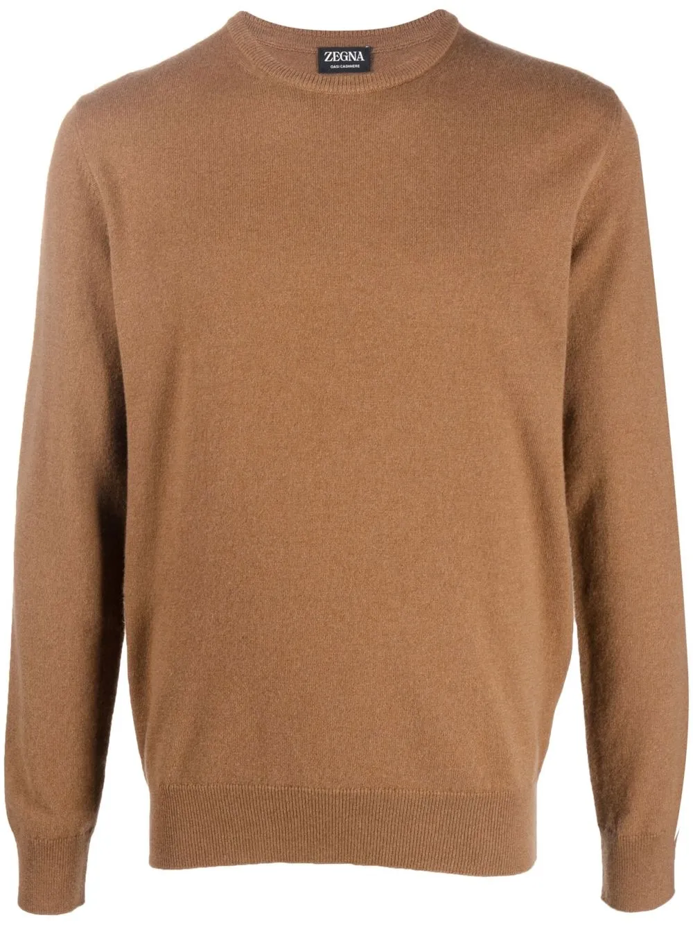 

Кашемировый джемпер Zegna, коричневый