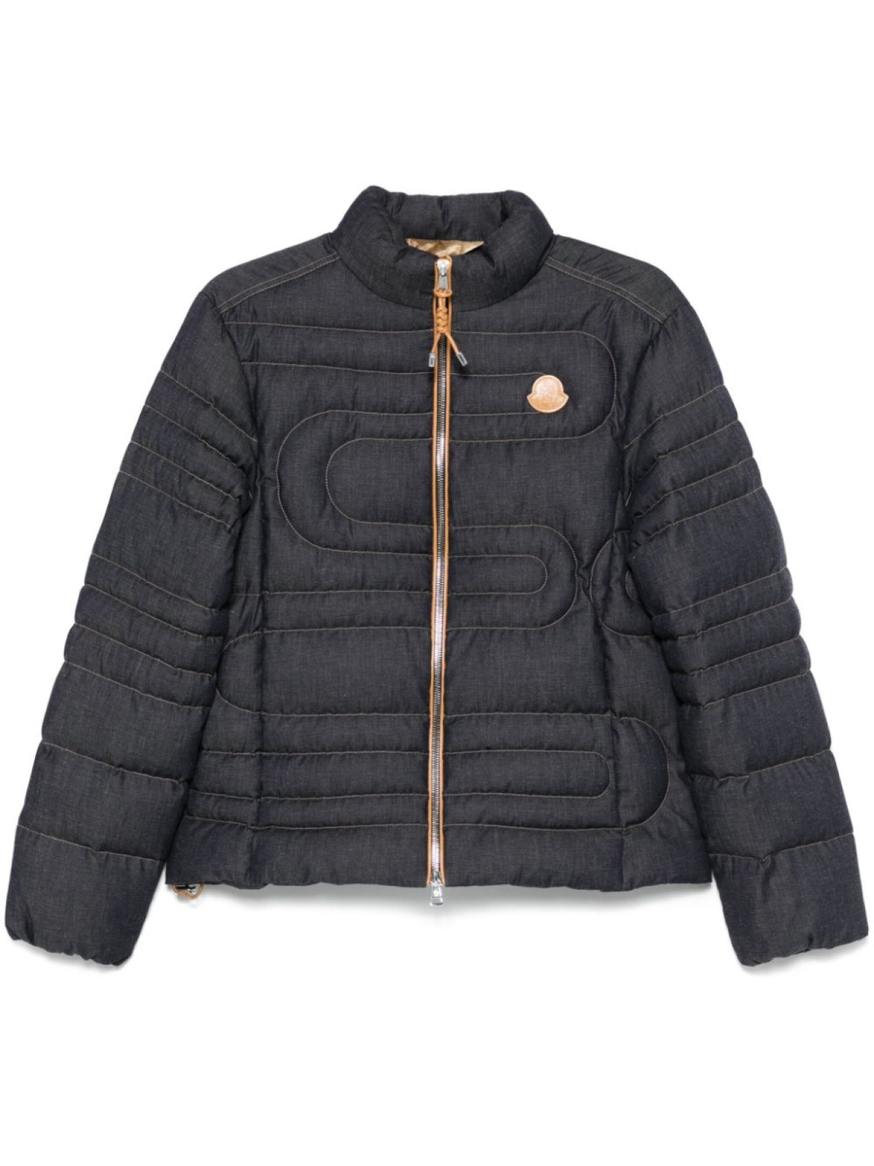 

Moncler пуховик Xiaoqing, синий