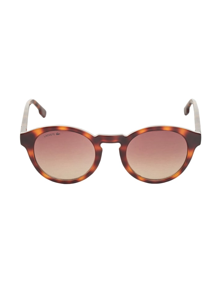 

Солнцезащитные очки Lacoste, коричневый