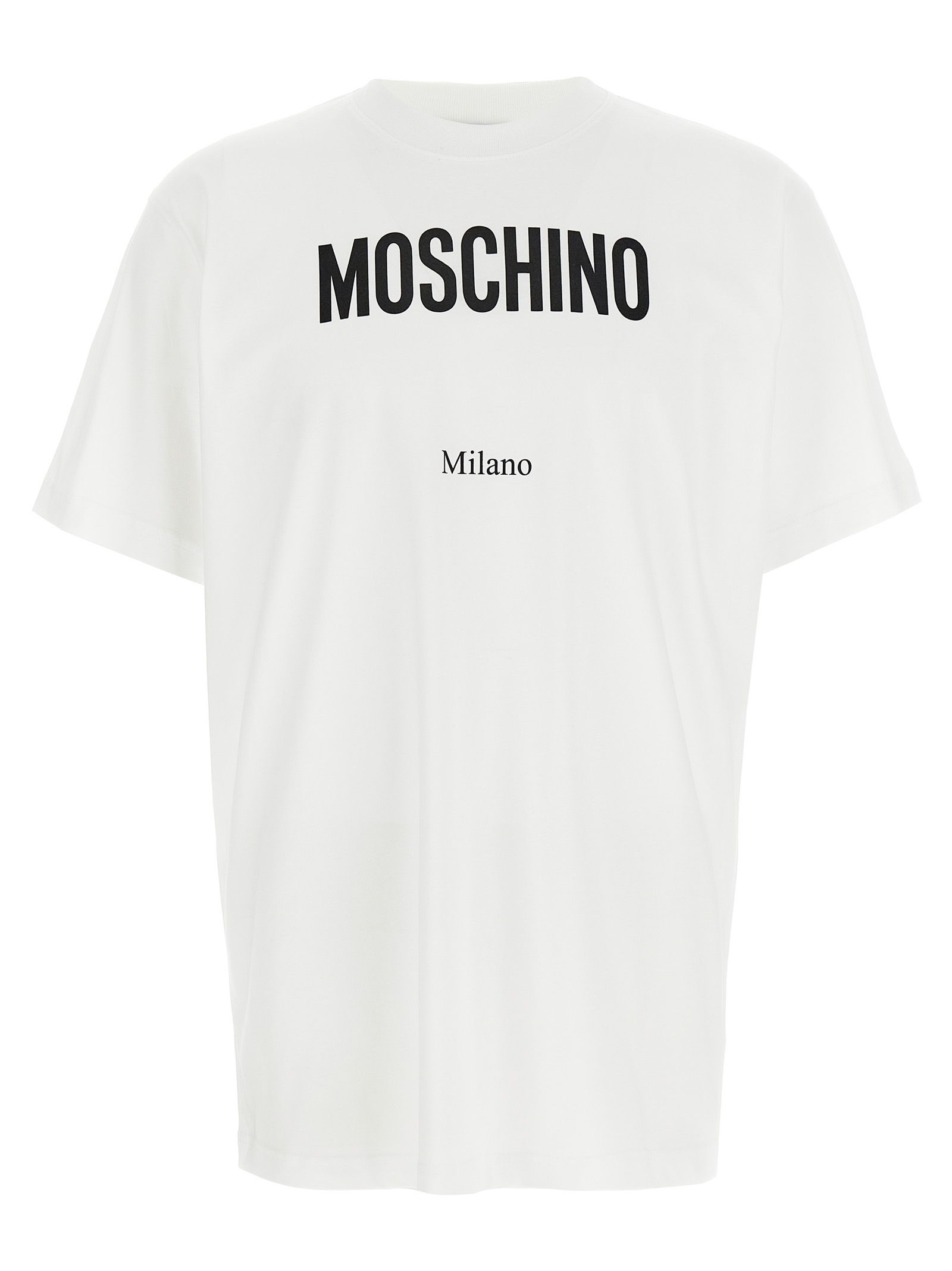 

Футболка с логотипом Moschino, мультиколор