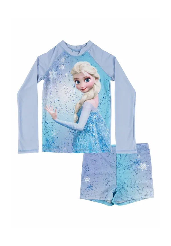 Купальный набор Disney Frozen Schwimmset UV Schutz 50 Badeanzug Elsa Badeset, синий