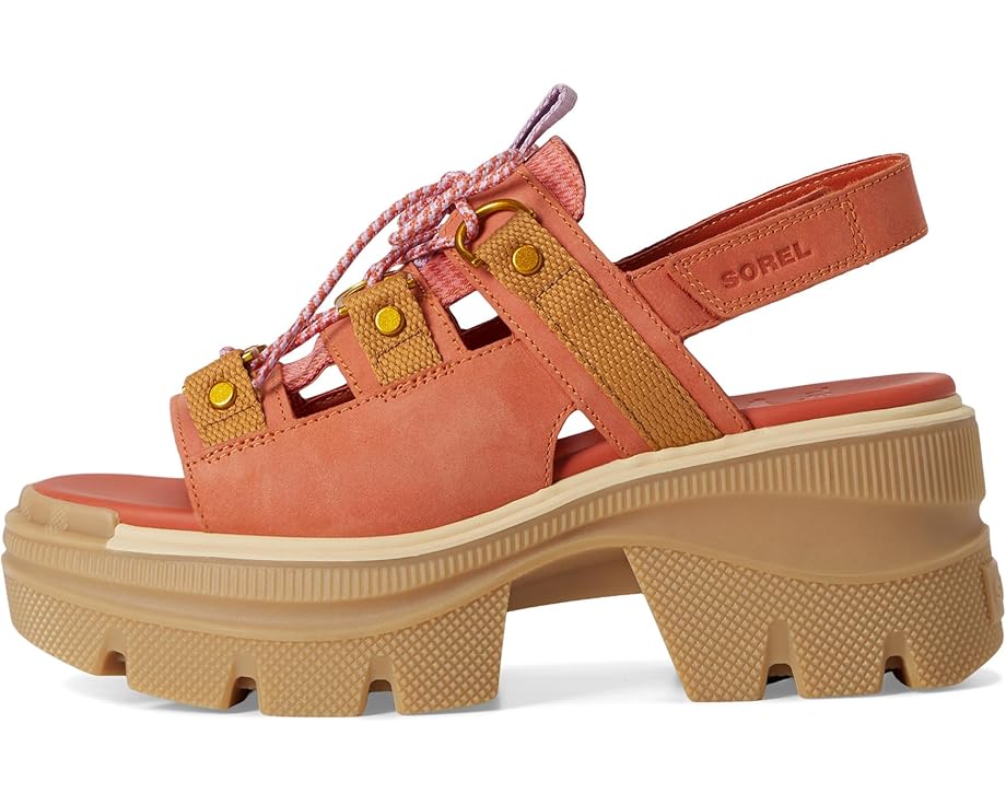 Туфли SOREL Rein CB Lace Platform, цвет Tuscan/Gum — фото 4
