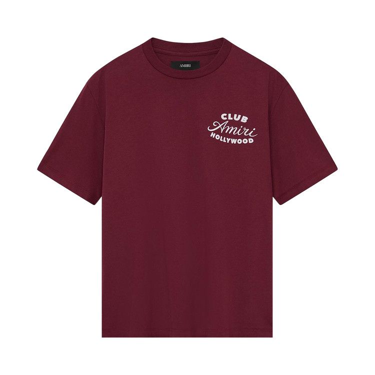 

Футболка Amiri Club Amiri Tee, Wine