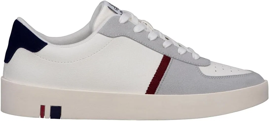 Мужские кроссовки Ben Sherman Richmond, White British Navy Mod Red Whisper White — фото 2