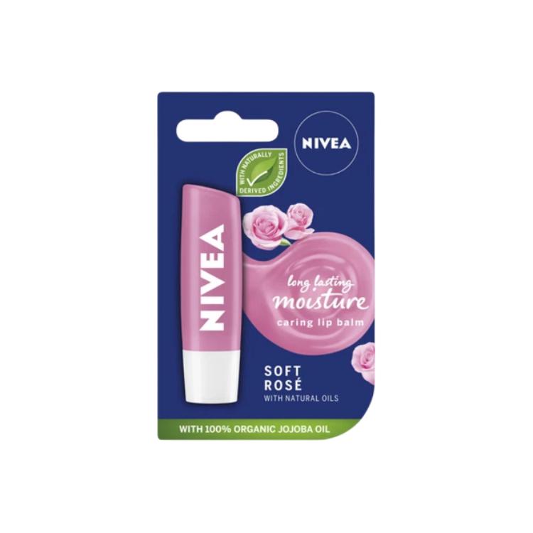 Бальзам для губ Nivea Soft Rose — фото 2