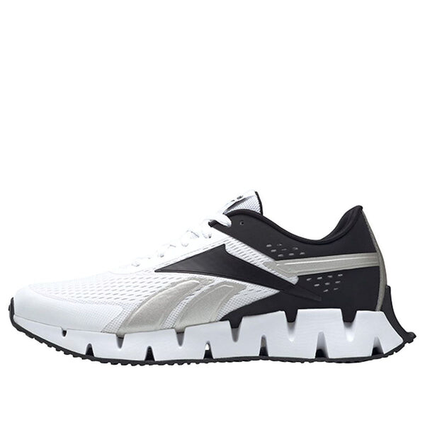 

Кроссовки zig dynamica 'white black' Reebok, белый