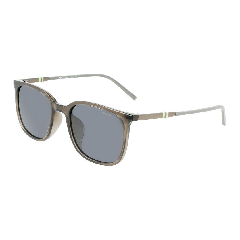 

NAUTICA Металлические квадратные солнцезащитные очки унисекс коричневые, Brown