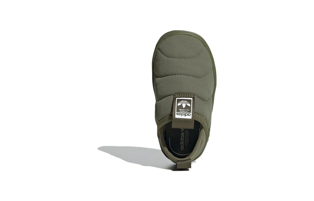 Adidas originals Кроссовки Puffylette для малышей TD, Olive — фото 4