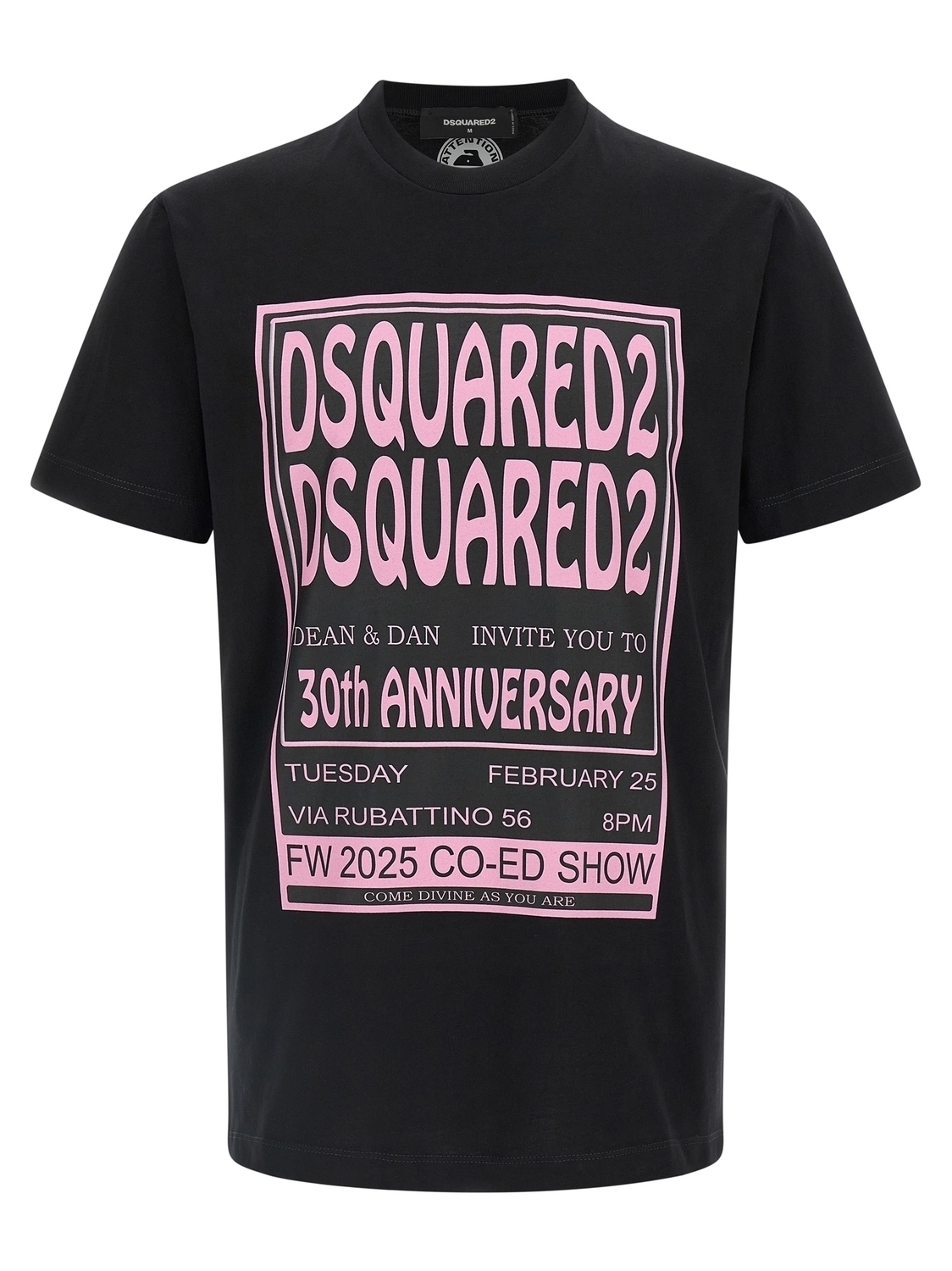 

Футболка «Dsquared2 Fashion Show» DSQUARED2, черный
