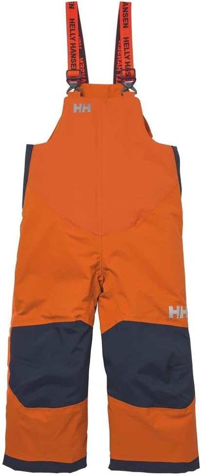 Утепленные детские лыжные брюки Helly-Hansen Rider 2, водонепроницаемые, ветрозащитные, дышащие, 278 Neon Orange — фото 3