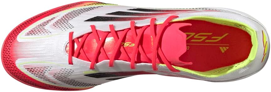 Кроссовки adidas F50 Pro Turf для взрослых, унисекс, белый/черный/желтый — фото 4
