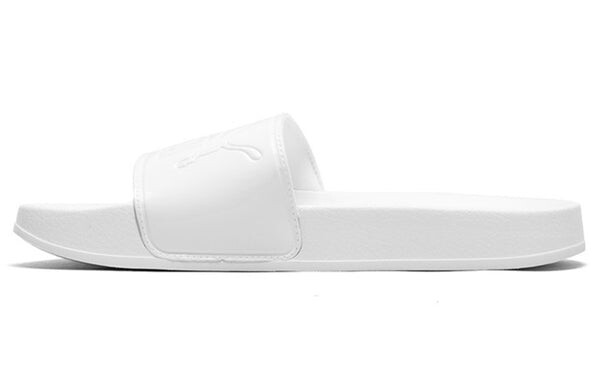Тапочки leadcat patent slide white Puma, белый — фото 2
