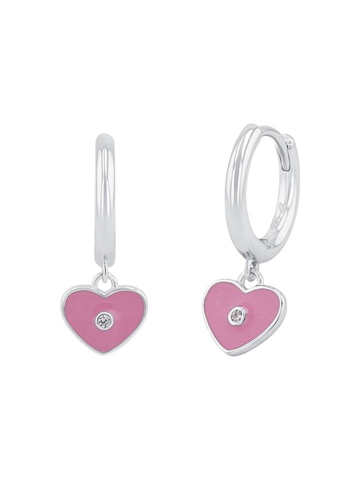 

Prinzessin Lillifee Серьги-кольца из серебра 925 пробы, покрытые родием розового цвета