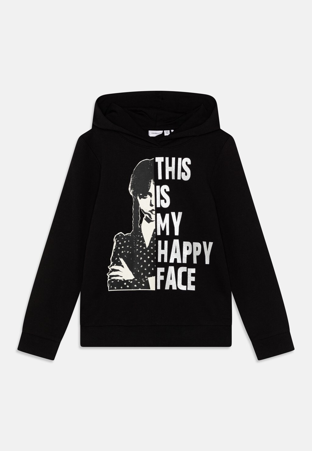 

Толстовка с капюшоном NKFJXEMI WEDNESDAY BOX SKY Name it, черный
