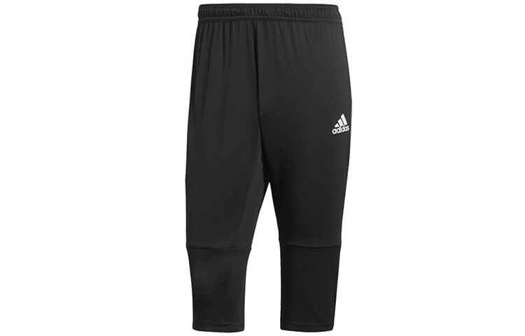 

Трикотажные спортивные штаны мужские черные Adidas, черный