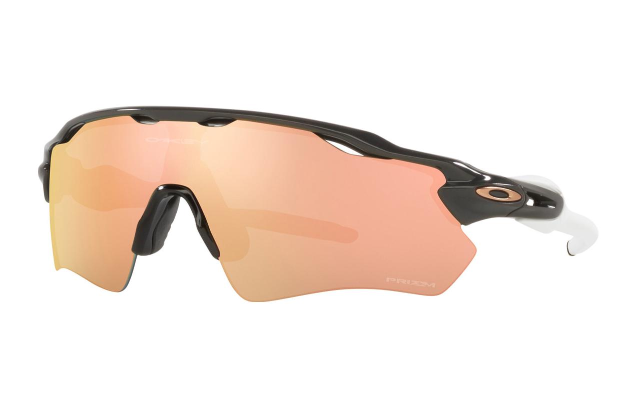

Oakley Мужские солнцезащитные очки асимметричной формы белого цвета, White
