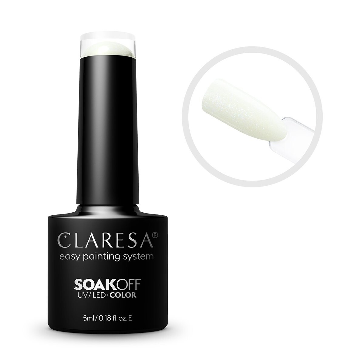 

Claresa, Блеск, гибридный лак 4,5 мл