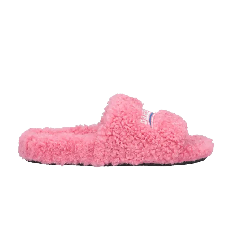 Кроссовки Balenciaga Wmns Furry Slides, розовый