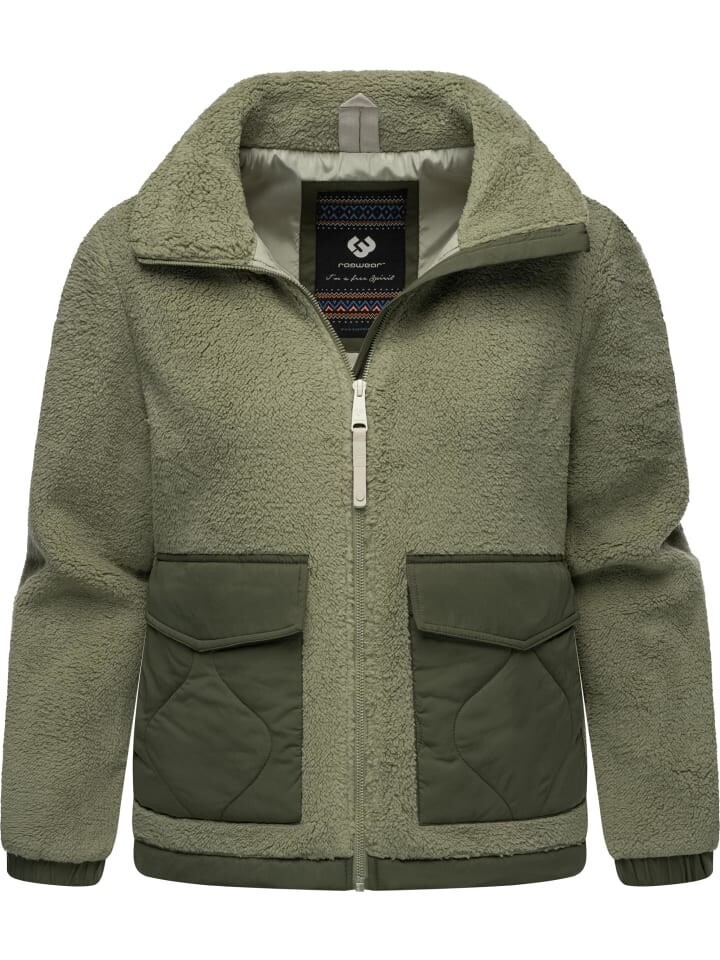

Флисовая куртка ragwear Arctika, цвет dusty olive