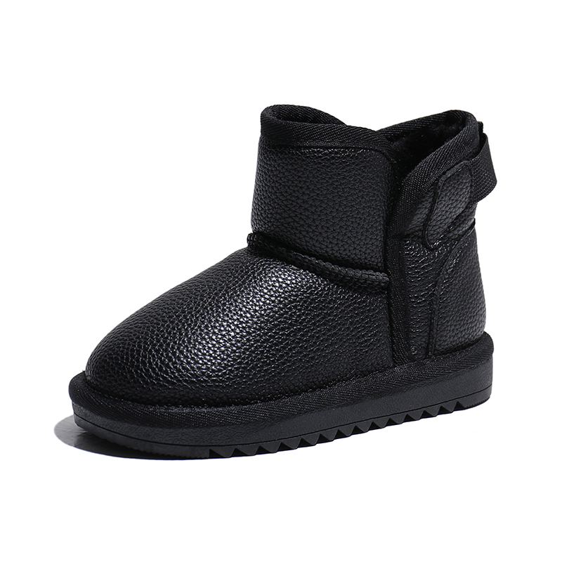 Детские ботинки Synthetic Leather Slip Resistant Waterproof Kids' Babaya, розовый — фото 2