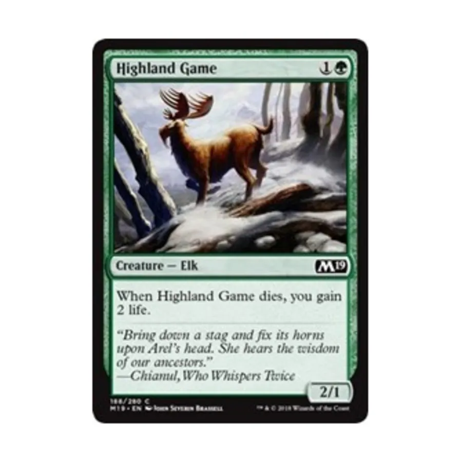 

CCG Хайлендская игра (C), MTG - Core Set 2019