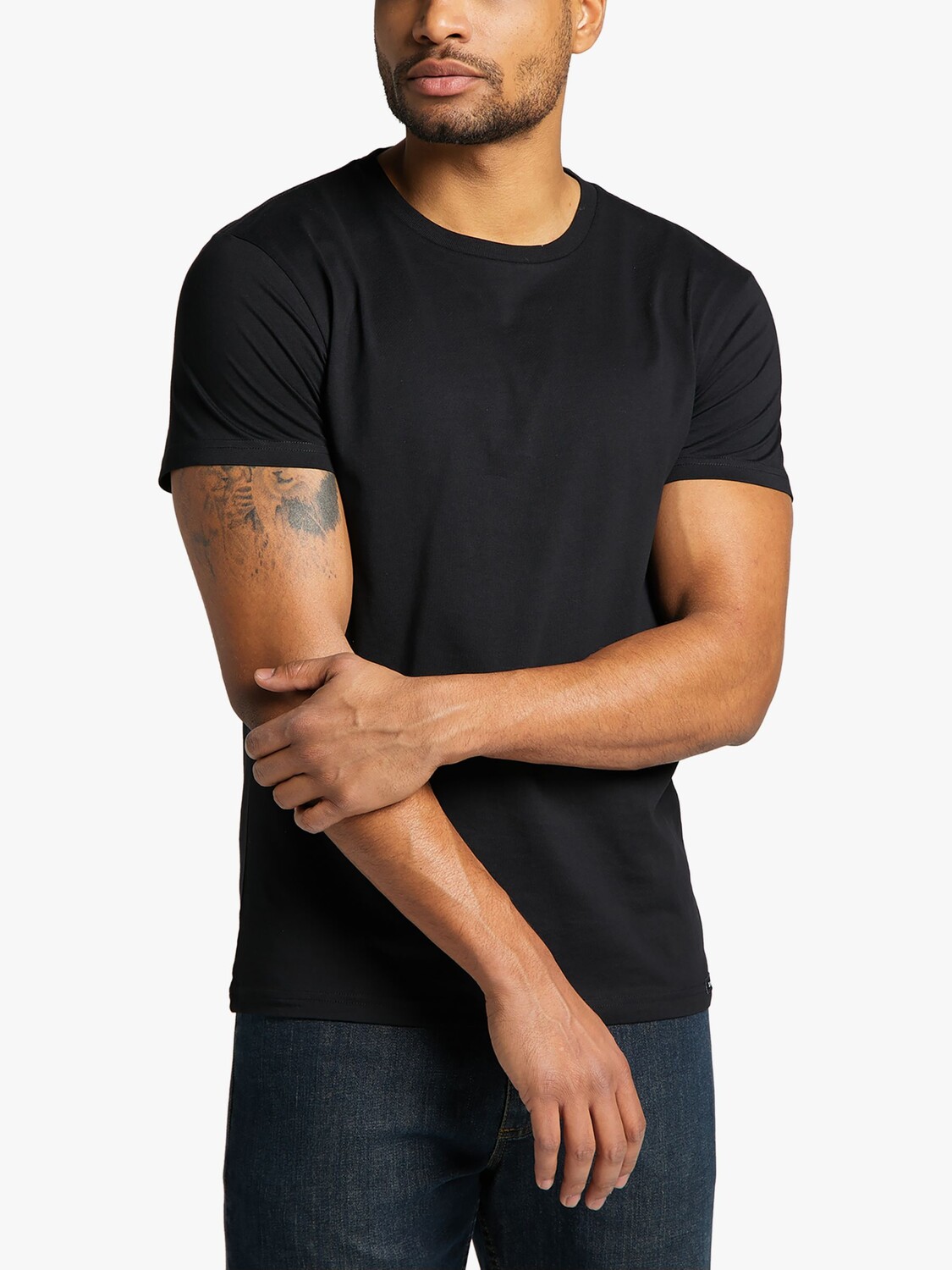 

Хлопковая футболка Lee Regular Fit, 2 шт., черный/белый