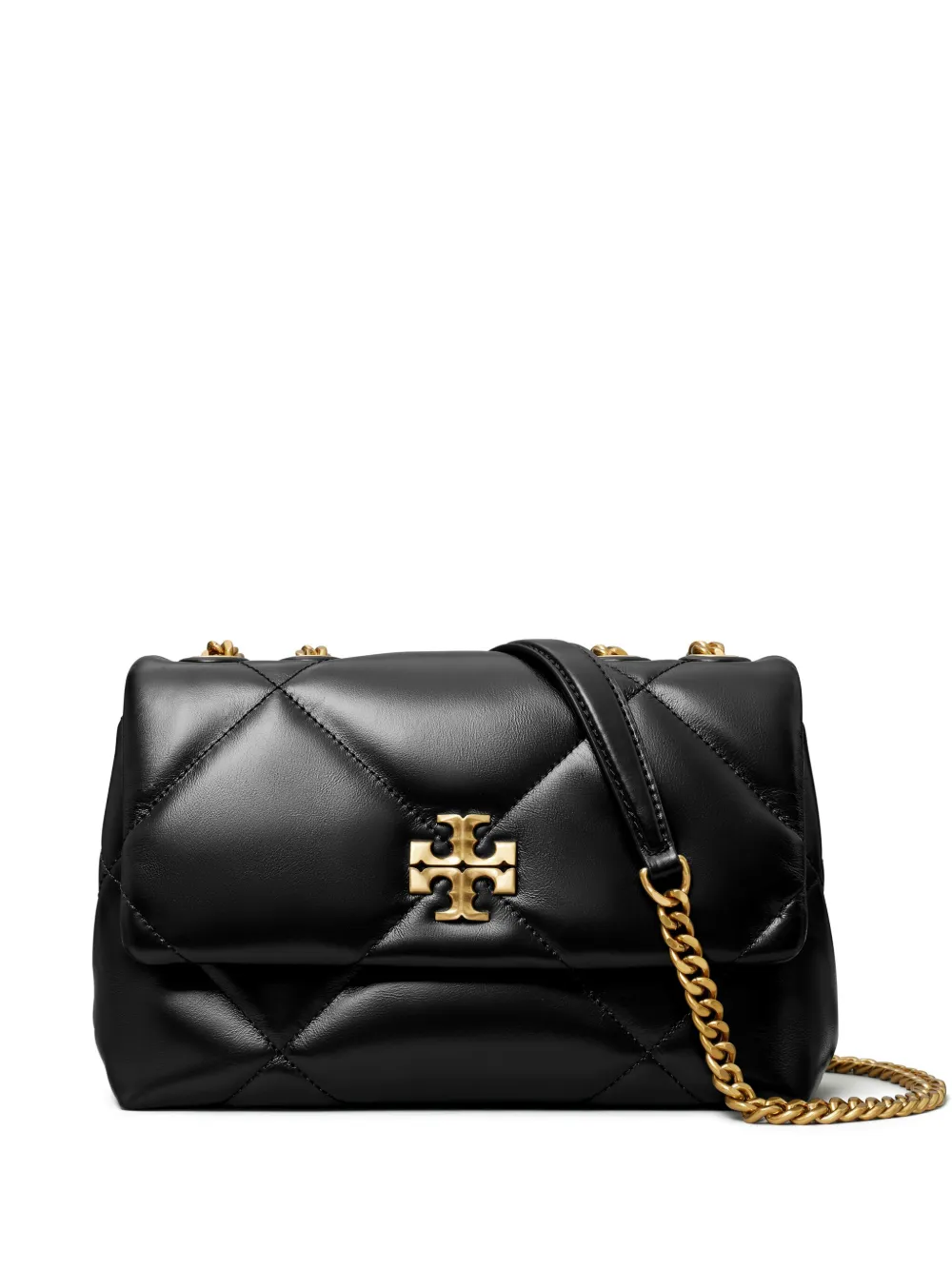 

Маленькая стеганая сумка на плечо Kira Tory Burch, черный