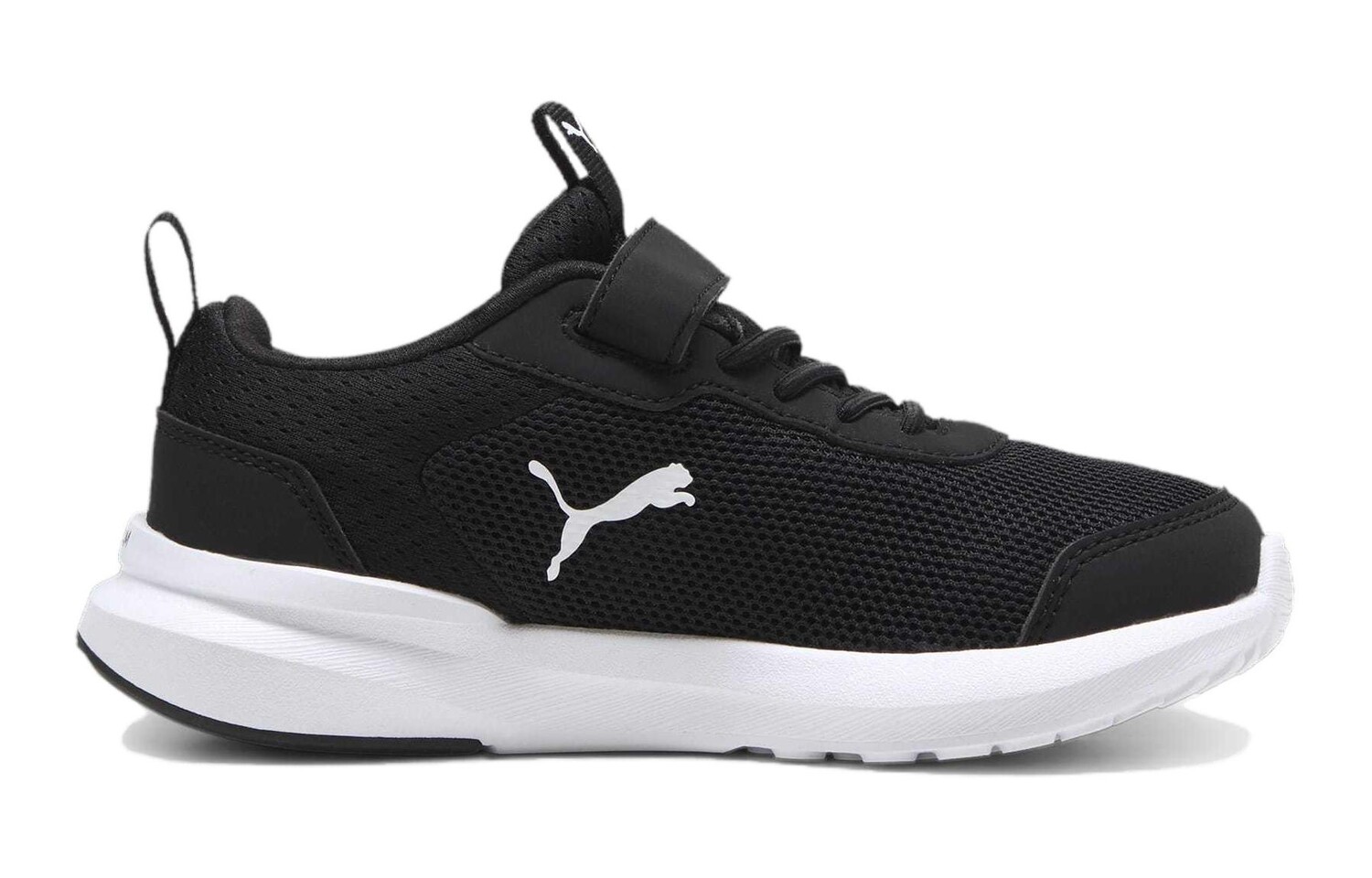 Кроссовки Puma Kruz Track Kids Lifestyle Shoes Kids Low-top Black/White, черный/белый — фото 2