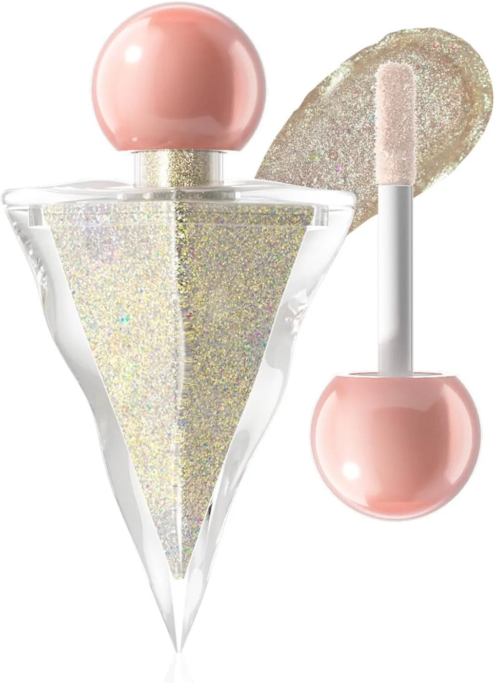 Тени для век жидкие Pearl Glitter Triangle, Zepfjhe, цвет 04