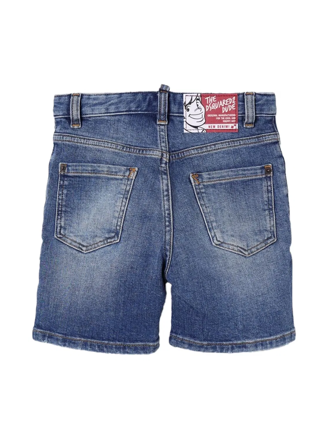 Джинсы Dsquared2 Regular, синий деним — фото 2