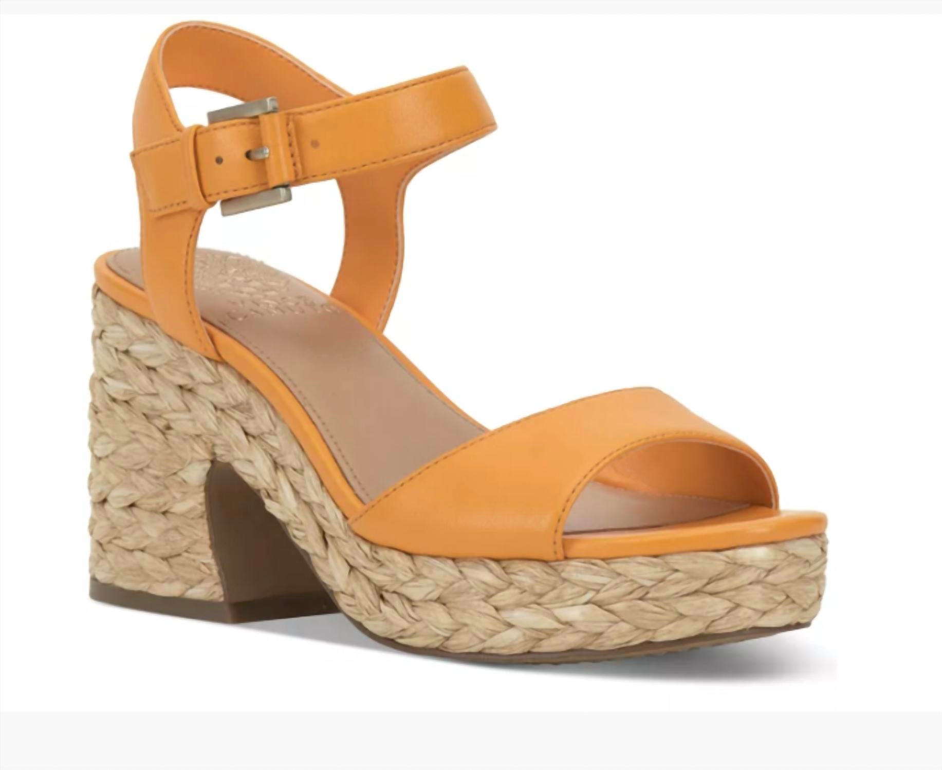 Сандалии женские Vince Camuto, цвет mango