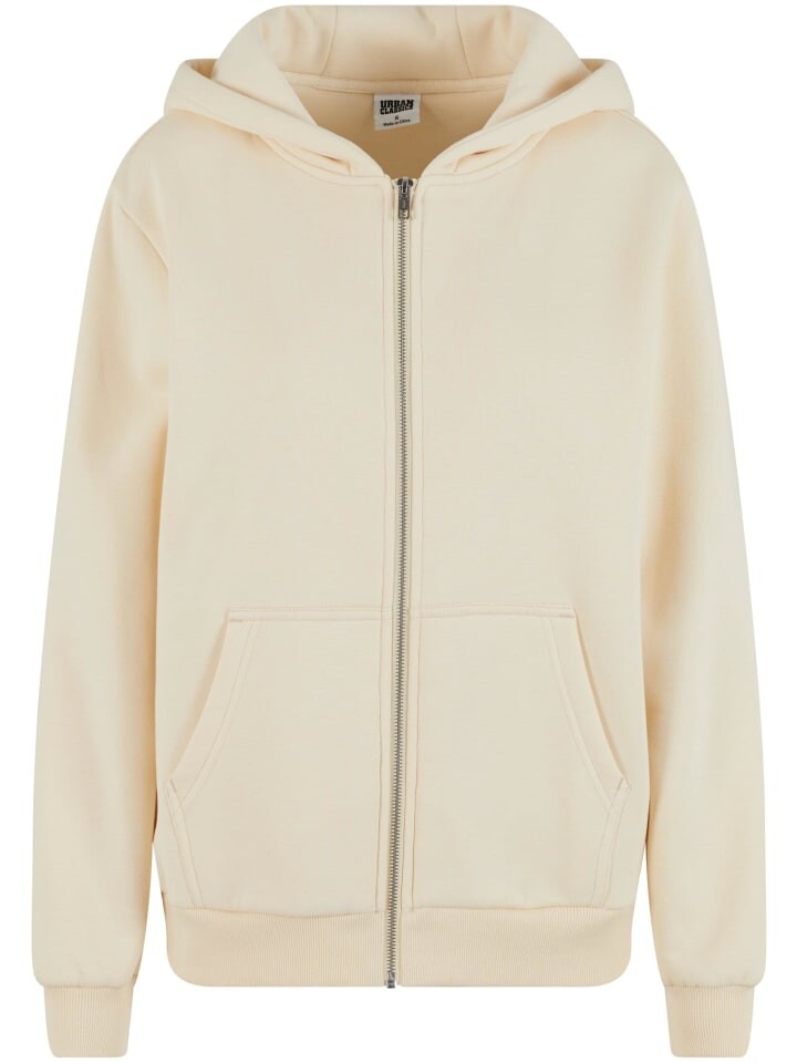 

Кардиган Urban Classics Zip-Kapuzenpullover, цвет whitesand