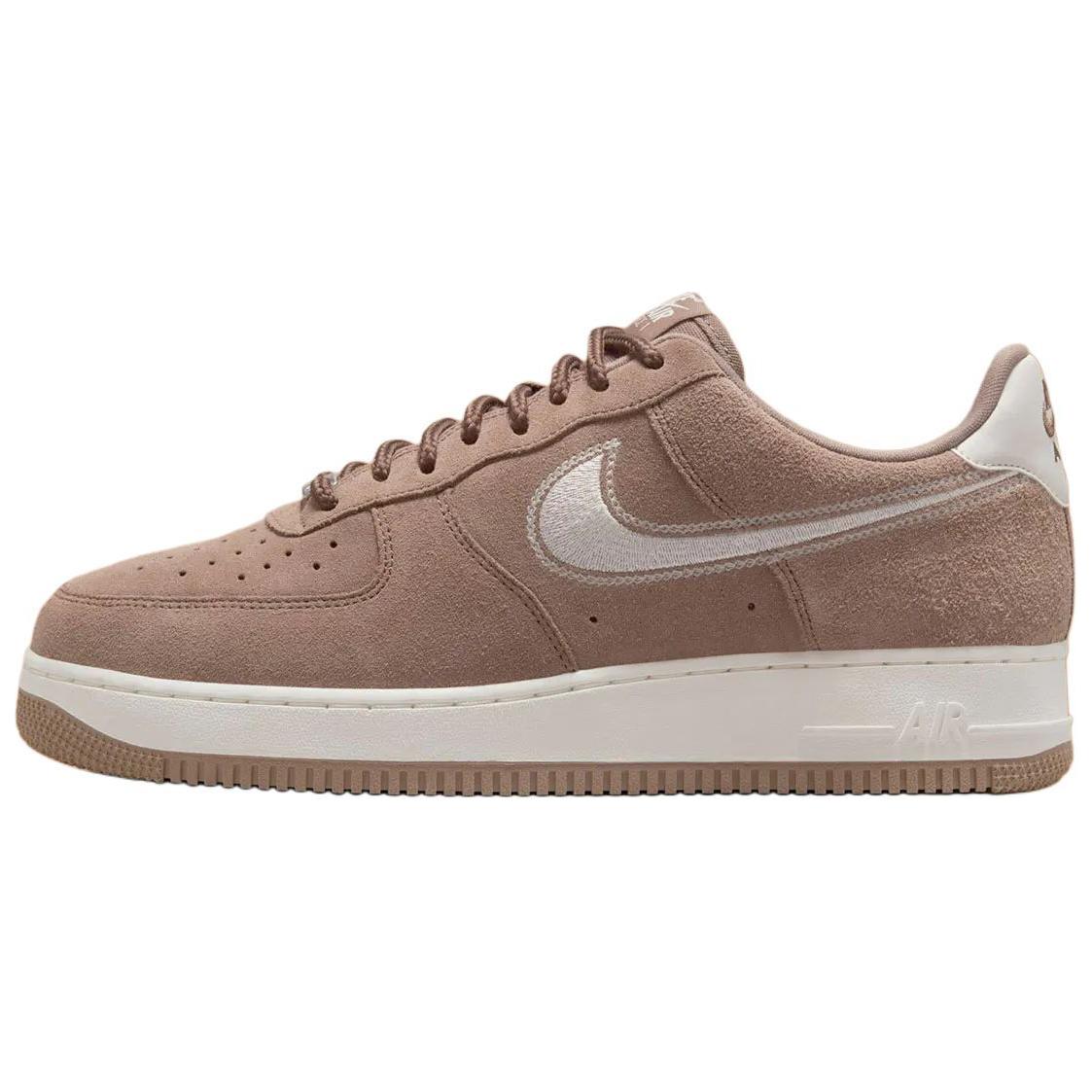

Nike Кроссовки Air Force 1 Low '07 LV8 Mink Brown Embroidered Swoosh