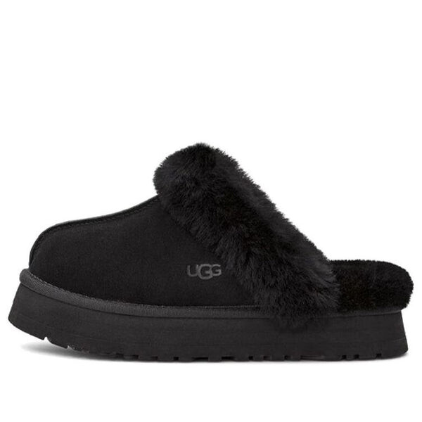 

Модные сандалии дискетта тапочки Ugg, черный
