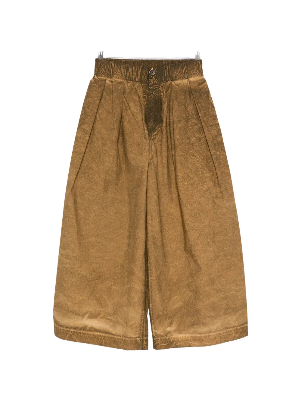 

Поэтичные плиссированные брюки Uma Wang, коричневый