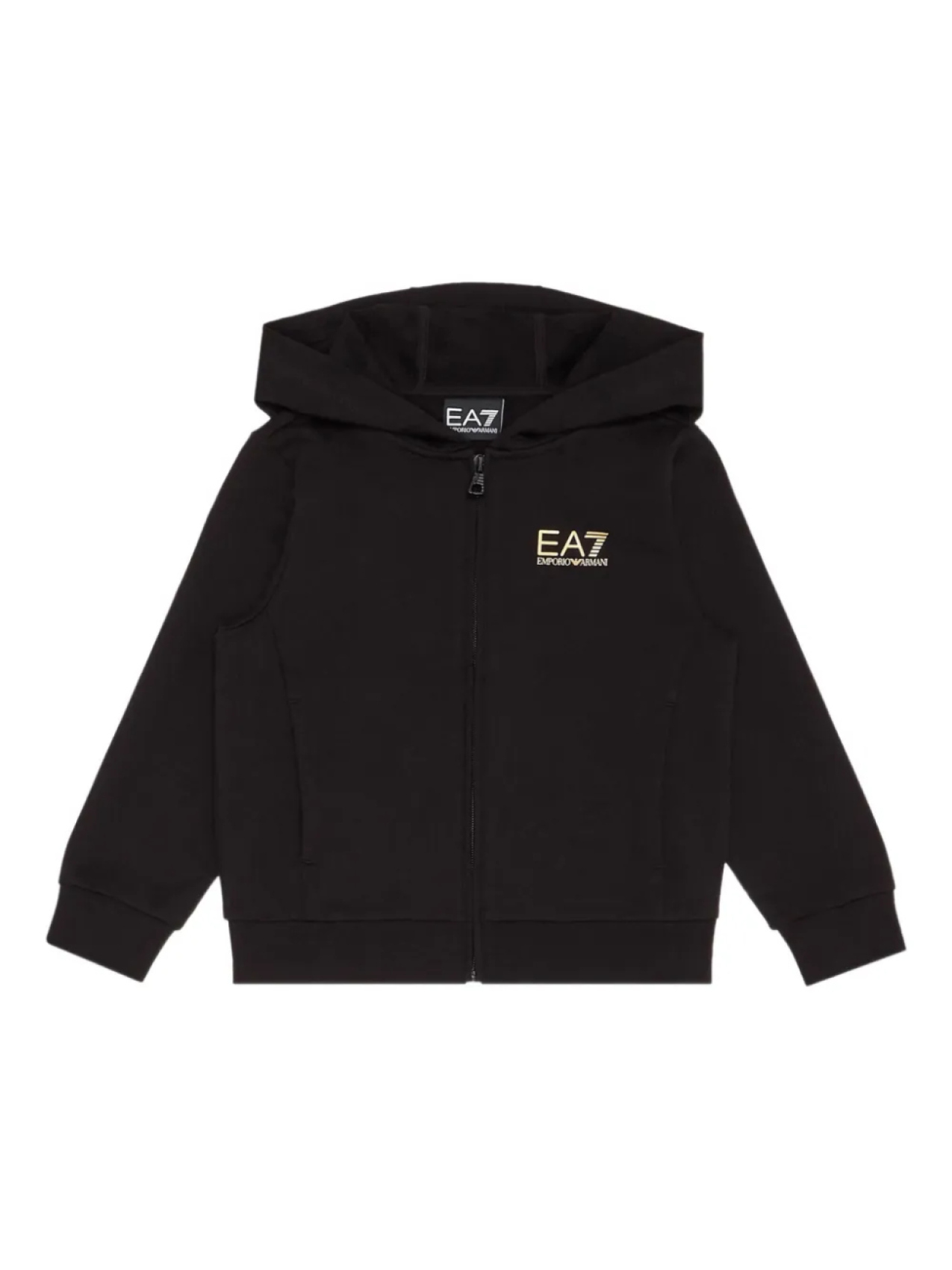 

Комплект спортивного костюма с логотипом Emporio Armani Kids, черный