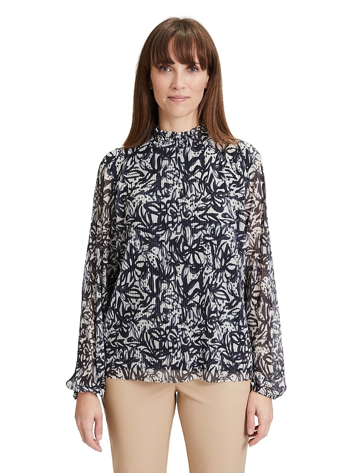 

Блуза Betty Barclay Bluse, цвет Dunkelblau/Creme