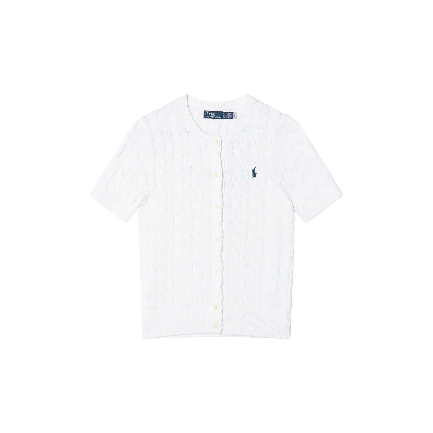 

Polo Ralph Lauren Кардиган короткий с кабельным узором