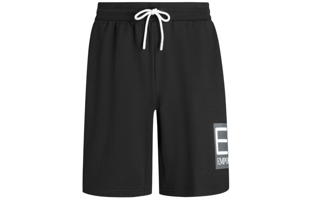 

EMPORIO ARMANI EA7 SS24 Повседневные шорты мужские черные