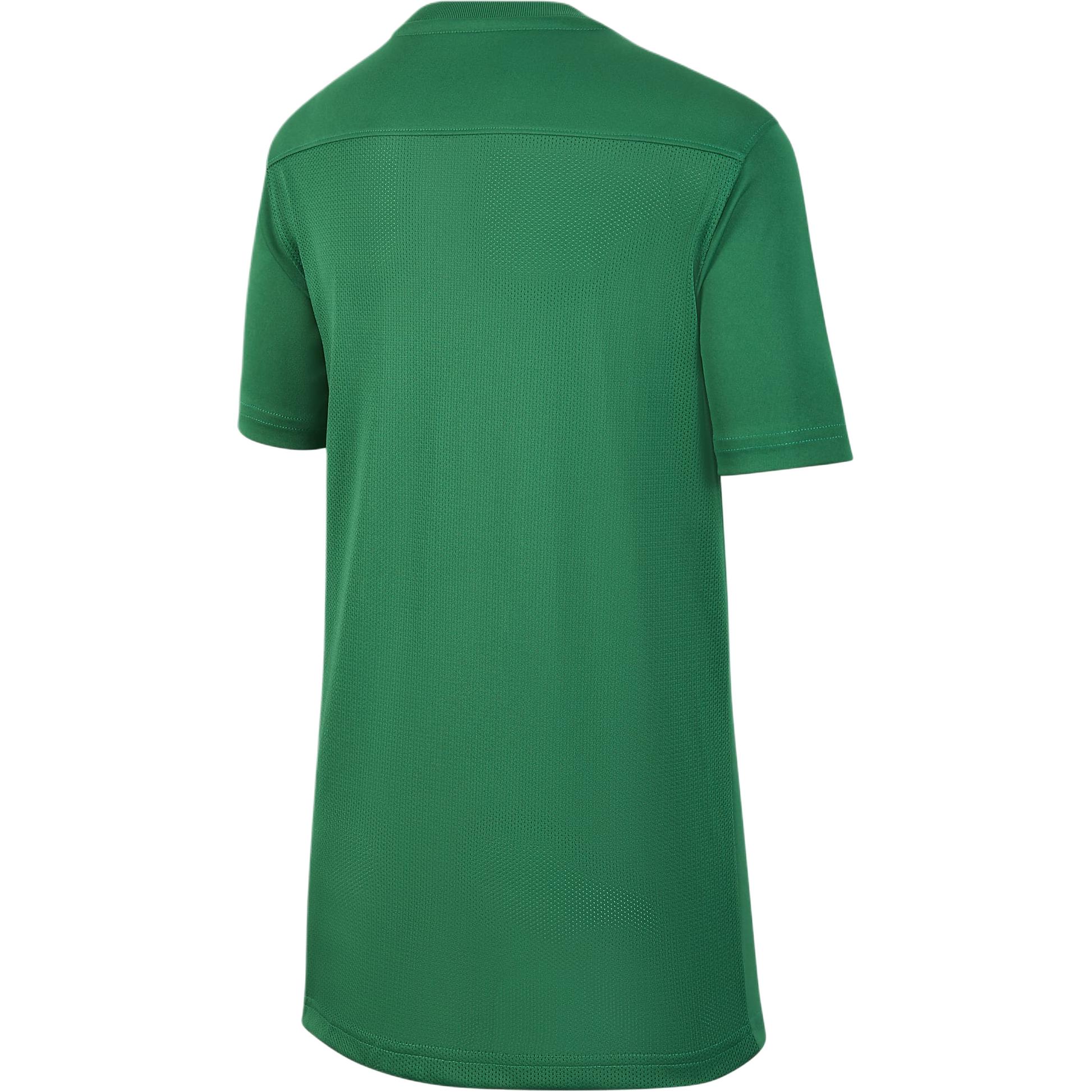 Nike Футболка Dri Fit сосна зеленая/белая для подростков — фото 4
