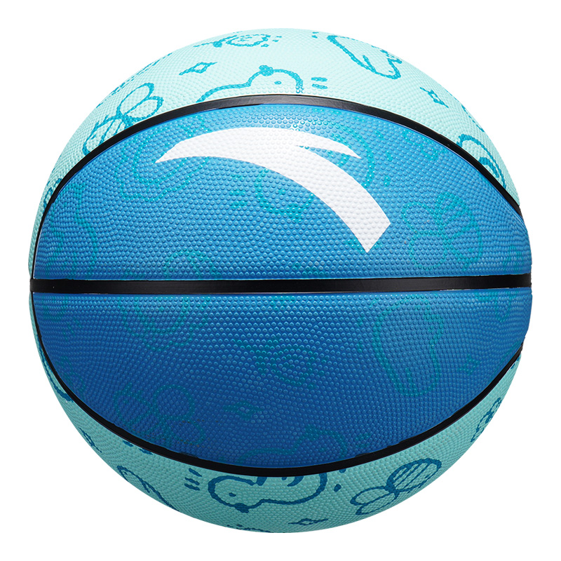 

Китайский резиновый баскетбольный мяч teal размер 5/7 для тренировок и соревнований unisex ANTA