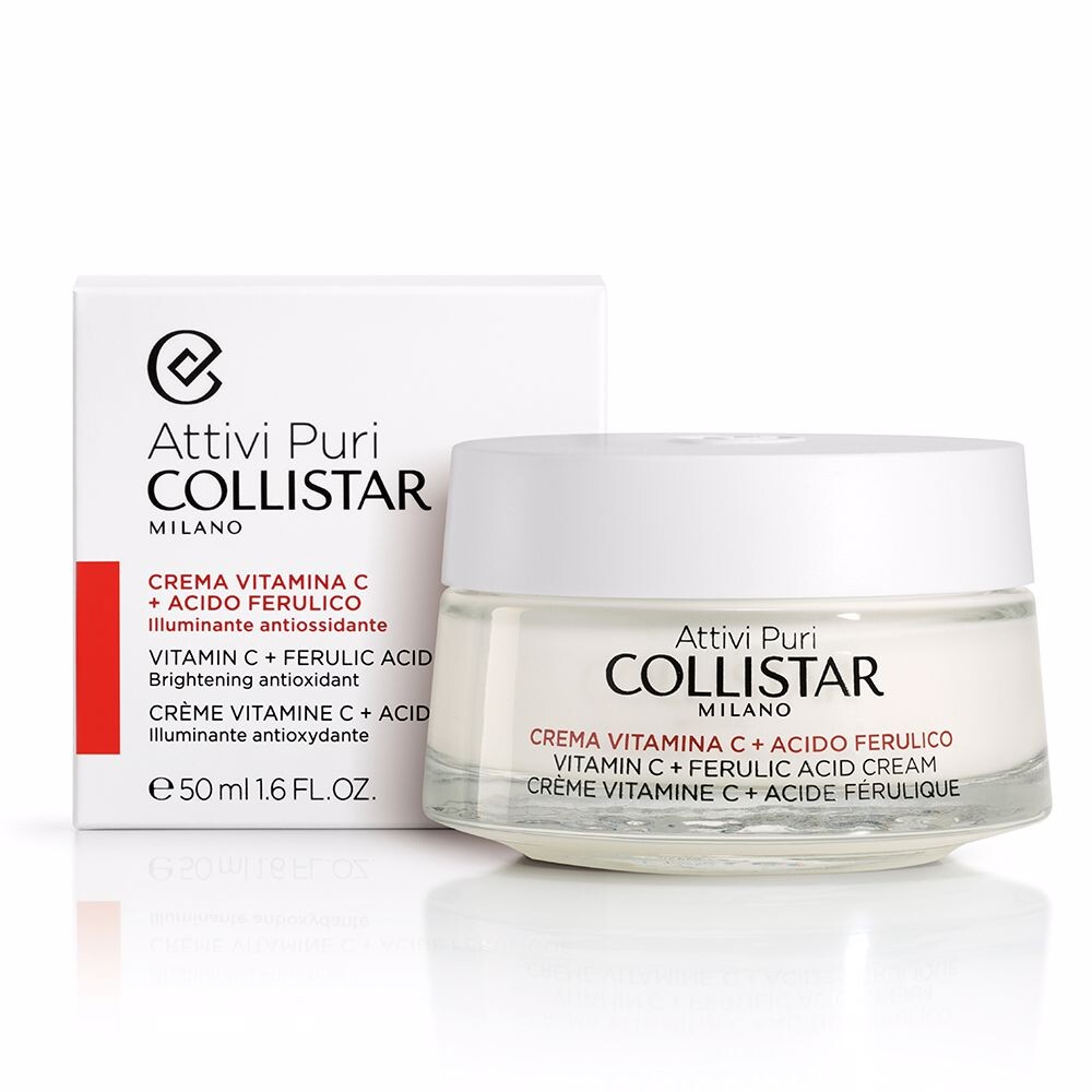 Крем для лица Collistar — Увлажняющий для ухода за лицом Attivi puri crema vitamina c + ácido ferúlico, 50 мл — фото 2