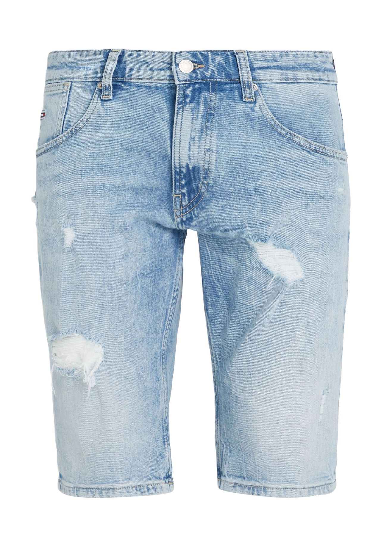 

Джинсы-бермуды Ronnie", пятикарманные, мужские TOMMY Jeans, цвет 1ab Denim Light
