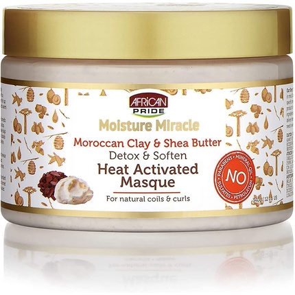 

Маска Moisture Miracle Moroccan Clay & Shea Butter Heat Activated 12oz